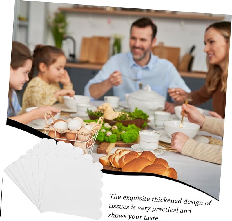 FRCOLOR 16 منديل أنيق للعطلات لحفلات الزفاف والحفلات والاستخدام المنزلي - Image 4